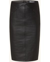 Reiss - Lederrock RAYA - Lyst