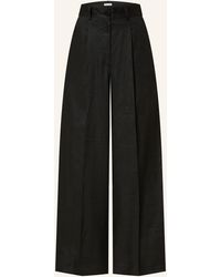 Mrs & HUGS - Marlenehose aus Leinen - Lyst