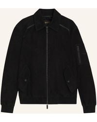 BOSS - Lederjacke L-ACE_AM Regular Fit - Lyst