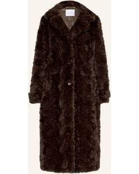 Rich & Royal - Kunstfell-Mantel - Lyst