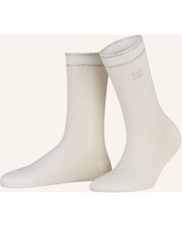 Sandro - Socken mit Schmucksteinen - Lyst