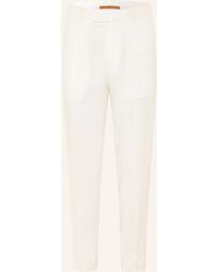 ZEGNA - Anzughose Slim Fit aus Leinen - Lyst