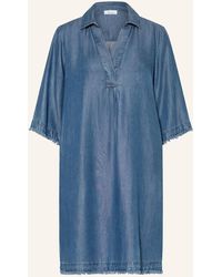 Princess Goes Hollywood - Hemdblusenkleid in Jeansoptik mit 3/4-Arm - Lyst