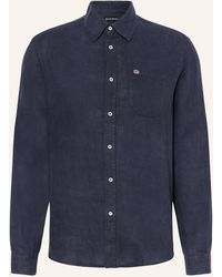 Napapijri - Leinenhemd G-LINEN LS Regular Fit - Lyst