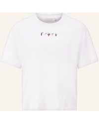 Rich & Royal - T-Shirt mit Schmucksteinen - Lyst