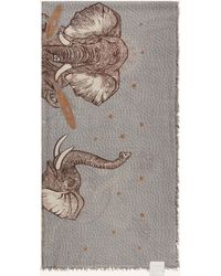 Hemisphere - Tuch mit Cashmere - Lyst