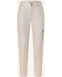 Monari - Hose in Lederoptik - Lyst