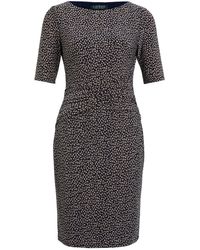 Lauren by Ralph Lauren Etuikleid TITUS mit 3/4-Arm - Schwarz