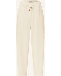 Ichi - 7/8-Hose IHLINNO mit Leinen - Lyst