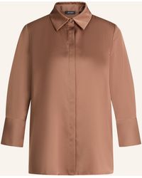 Joop! - Satin-Hemdbluse - Lyst
