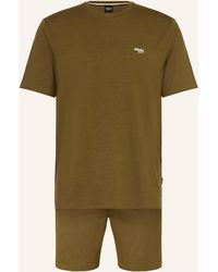 BOSS - Shorty-Schlafanzug BAMBOO mit Geschenkbox - Lyst