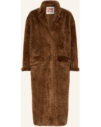Grace - Teddyfell-Mantel - Lyst