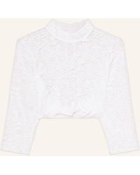 hammerschmid - Dirndlbluse BABSI aus Spitze mit 3/4-Arm - Lyst