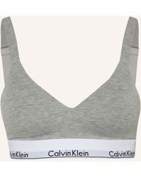 Calvin Klein - Push-up-BH ICON COTTON MODAL - Lyst