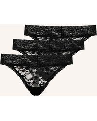 Snocks - 3er-Pack String aus Spitze - Lyst