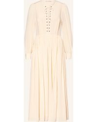 Ulla Johnson - Seidenkleid VERIA mit Plissees - Lyst