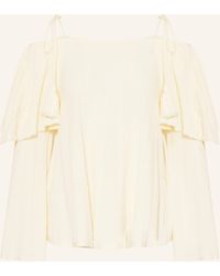 Ba&sh - Off-Shoulder-Pullover VALA mit Rüschen - Lyst