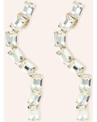 LOTT.gioielli - Ohrhänger SNAKE EARRING CRYSTAL by GLAMBOU - Lyst