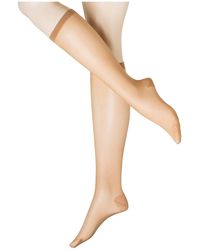 Falke Feinkniestrümpfe VITALIZE KNEE-HIGH 20 DEN - Natur