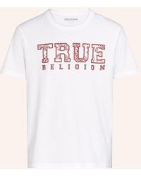 True Religion - T-Shirt PAISLEY - Lyst