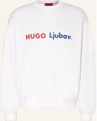 HUGO - Sweatshirt DAMOUR LJUBAV - Lyst