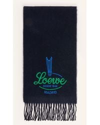 Loewe - Schal mit Alpaka - Lyst