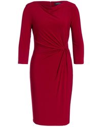 Lauren by Ralph Lauren Kleid TRAVA mit 3/4-Arm - Rot