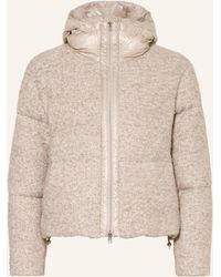 Herno - Daunenjacke aus Bouclé - Lyst