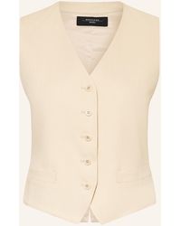 Weekend by Maxmara - Blazerweste PACE mit Leinen - Lyst