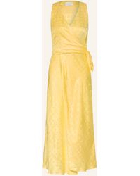Claudie Pierlot - Jacquard-Kleid in Wickeloptik - Lyst