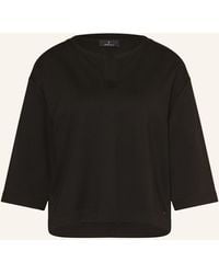 Monari - Sweatshirt mit 3/4-Arm und Schmucksteinen - Lyst