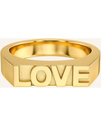 Edblad - Ring LOVE SIGNET - Lyst