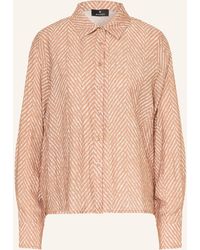 Monari - Hemdbluse mit Schmucksteinen - Lyst