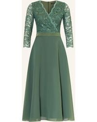 Swing - Cocktailkleid mit 3/4-Arm und Spitze - Lyst