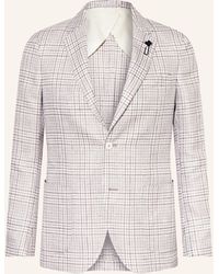 Lardini - Sakko Regular Fit mit Leinen - Lyst