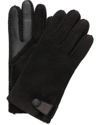 UGG Lederhandschuhe - Schwarz