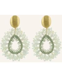 LOTT.gioielli - Ohrhänger ROBIN CE SI DROP CRYSTAL S WITH SEQUINS by GLAMBOU - Lyst