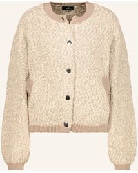 Monari - Strickjacke mit Glitzergarn - Lyst