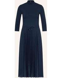 Tommy Hilfiger - Kleid im Materialmix mit 3/4-Arm - Lyst