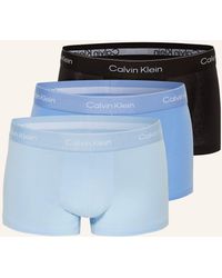 Calvin Klein - 3er-Pack Boxershorts ICON COTTON STRETCH Low Rise - Lyst