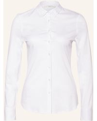 Eterna - Hemdbluse aus Jersey - Lyst