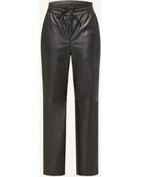 Juvia - 7/8-Hose ROSA in Lederoptik - Lyst