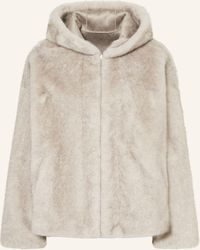 STUDIO AR - Kunstfell-Jacke RUBY - Lyst