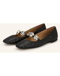 PROSPERINE® - Mary-Jane-Ballerinas mit Schmucksteinen - Lyst