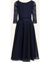 Swing - Cocktailkleid mit Spitzenbesatz - Lyst