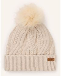 Barbour - Mütze ELSDON mit Kunstfell - Lyst
