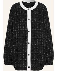 Liu Jo - Tweed-Jacke mit Glitzergarn - Lyst