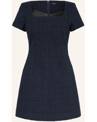 Maje - Bouclé-Kleid mit Glitzergarn - Lyst