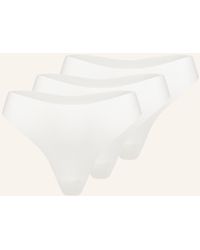 erlich textil - 3er Pack Light Touch String aus weichem Modal - nahtlose Kanten - Lyst