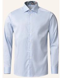 Eton - Hemd Signature Twill Mit Kontraststoff Kragen Slim Fit - Lyst